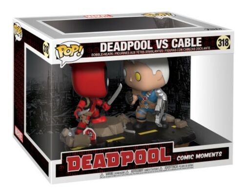 MOMENTS DEADPOOL VS CABLE POP MARVEL MOVIE #318