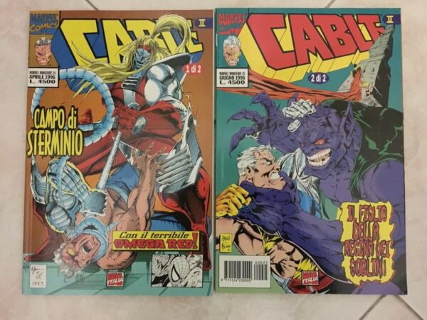 Cable saga completa due numeri - edizioni Marel Italia, COMPLETE E SEQUENZE, nuvolosofumetti,