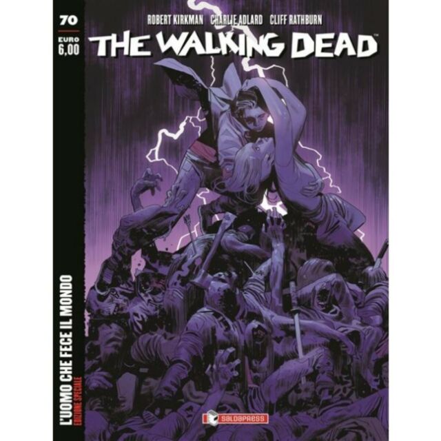 The Walking Dead edicola 70 Variant in Aeternum, SALDAPRESS, nuvolosofumetti,