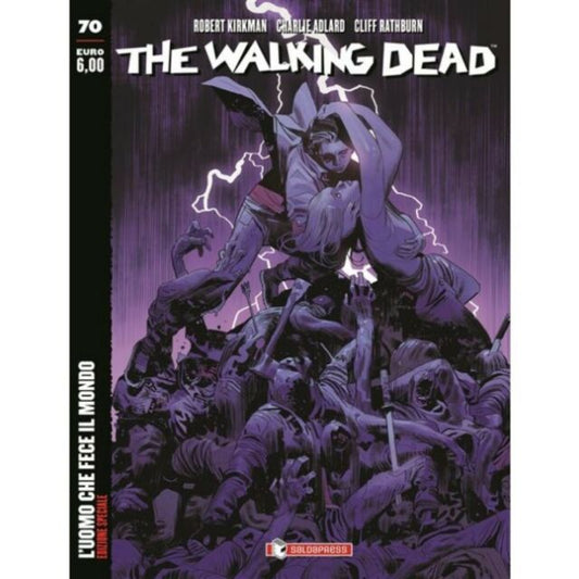 The Walking Dead edicola 70 Variant in Aeternum, SALDAPRESS, nuvolosofumetti,
