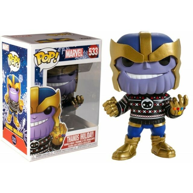 Avengers endgame Thanos (holiday) POP # 533, FUNKO, nuvolosofumetti,