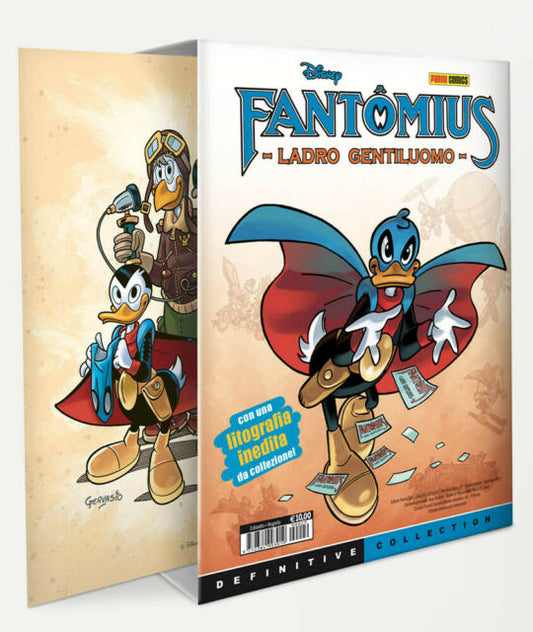 FANTOMIUS COFANETTO VUOTO CON LITOGRAFIA