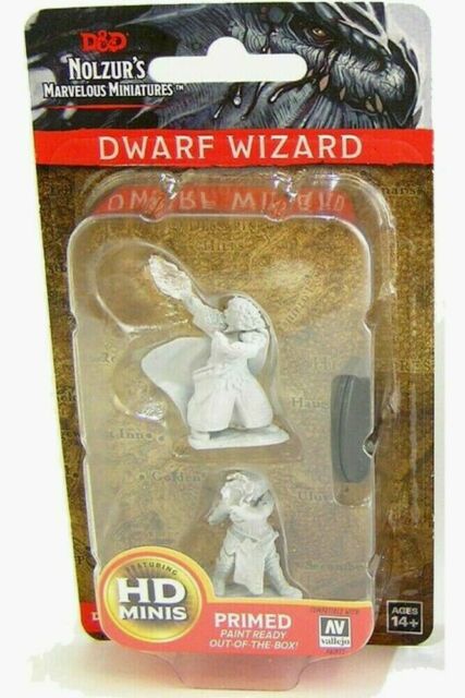 D&D Nolzur's - Dwarf Wizard Female-WIZKIDS/NECA- nuvolosofumetti.