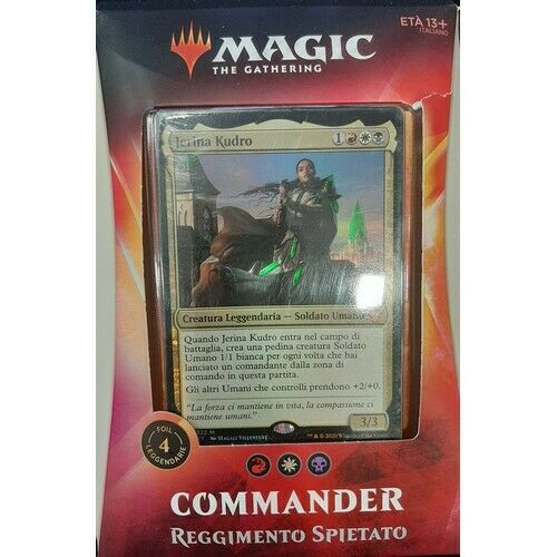 Magic Commander mazzo Reggimento spietato, wizard of the coast, nuvolosofumetti,