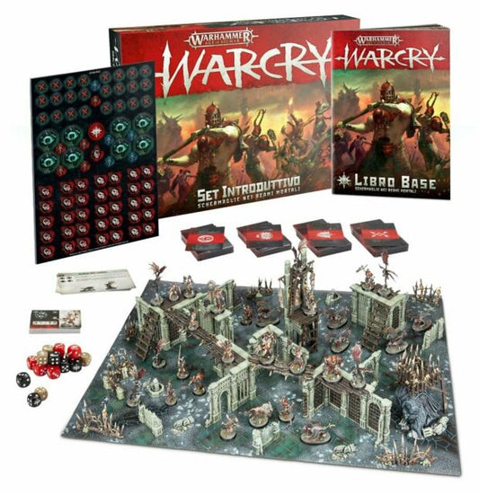 Age of Sigmar WARCRY scatola base edizione italiana, GAMES WORKSHOP, nuvolosofumetti,
