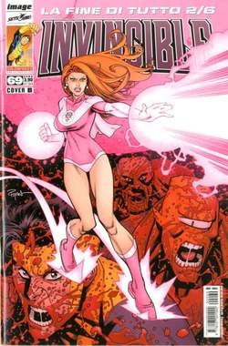 Invincible serie economica 69 COVER B 69-SALDAPRESS- nuvolosofumetti.
