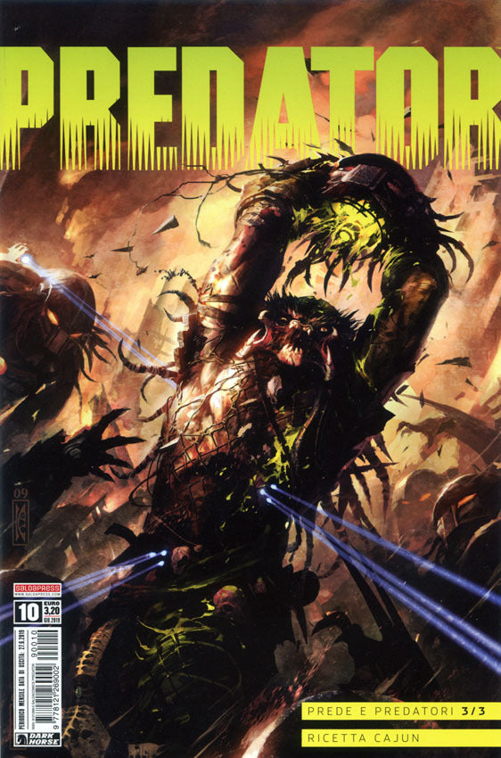 PREDATOR serie economica 10-SALDAPRESS- nuvolosofumetti.