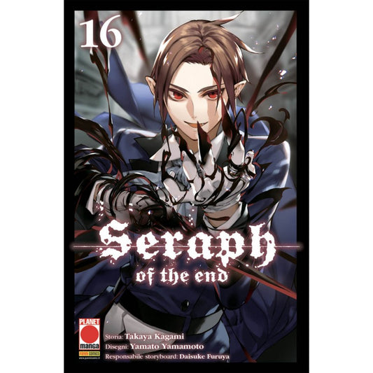 Seraph of the end ristampa 16, PANINI COMICS, nuvolosofumetti,