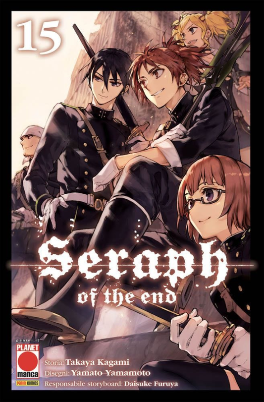 Seraph of the end ristampa 15 15, PANINI COMICS, nuvolosofumetti,