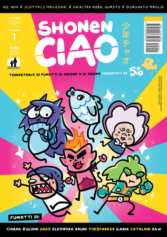 Shonen ciao 1, SHOCKDOM, nuvolosofumetti,