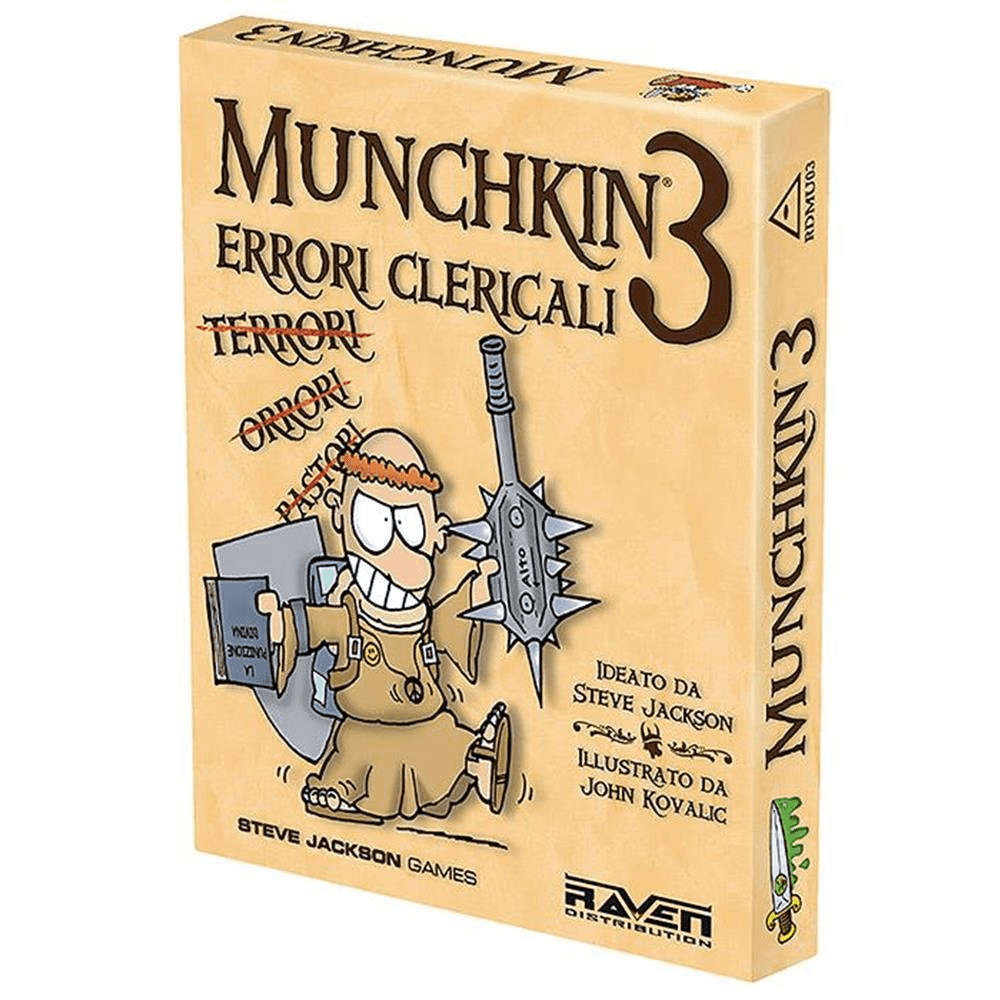 Munchkin 3 errori clericali