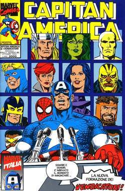 CAPITAN AMERICA E I VENDICATORI 81-Panini Comics- nuvolosofumetti.