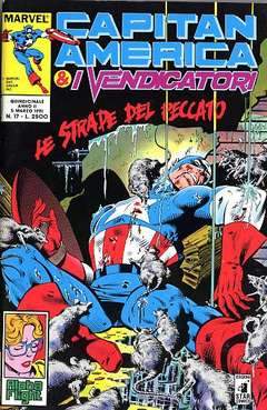 CAPITAN AMERICA E I VENDICATORI 17-EDIZIONI STAR COMICS- nuvolosofumetti.