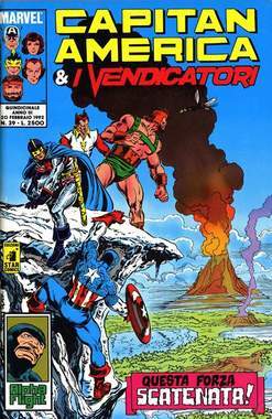 CAPITAN AMERICA E I VENDICATORI 39-EDIZIONI STAR COMICS- nuvolosofumetti.