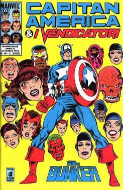 CAPITAN AMERICA E I VENDICATORI 41-EDIZIONI STAR COMICS- nuvolosofumetti.