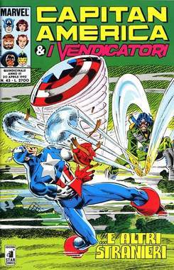 CAPITAN AMERICA E I VENDICATORI 43-EDIZIONI STAR COMICS- nuvolosofumetti.