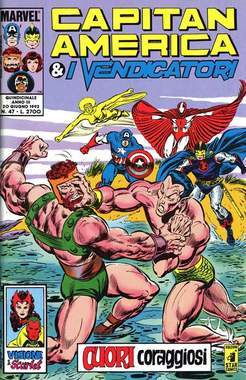 CAPITAN AMERICA E I VENDICATORI 47-EDIZIONI STAR COMICS- nuvolosofumetti.