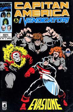 CAPITAN AMERICA E I VENDICATORI 70-EDIZIONI STAR COMICS- nuvolosofumetti.
