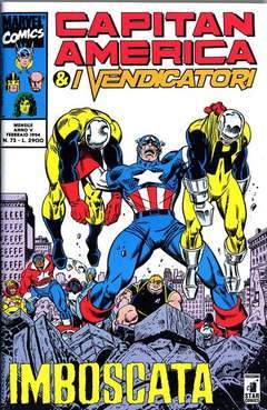 CAPITAN AMERICA E I VENDICATORI 73-EDIZIONI STAR COMICS- nuvolosofumetti.