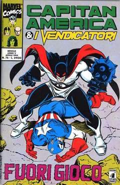 CAPITAN AMERICA E I VENDICATORI 75-EDIZIONI STAR COMICS- nuvolosofumetti.