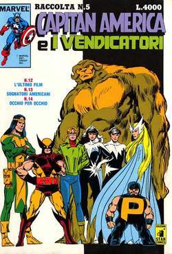 CAPITAN  AMERICA  RACCOLTA 5-EDIZIONI STAR COMICS- nuvolosofumetti.