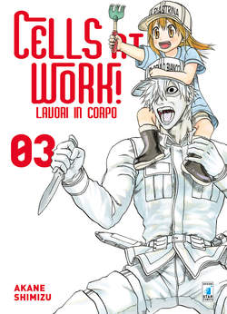 Lavori in corpo cells at work 3-EDIZIONI STAR COMICS- nuvolosofumetti.