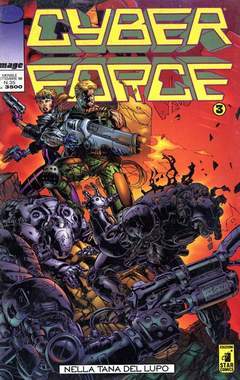 IMAGE-CYBERFORCE 3-EDIZIONI STAR COMICS- nuvolosofumetti.