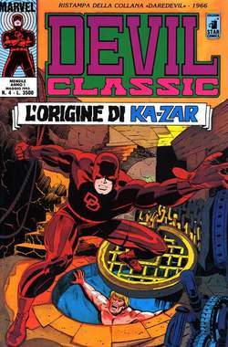 DEVIL CLASSIC 4-EDIZIONI STAR COMICS- nuvolosofumetti.