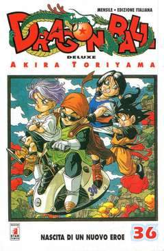 DRAGON BALL DELUXE prima ristampa rossa 36-EDIZIONI STAR COMICS- nuvolosofumetti.