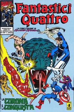 FANTASTICI QUATTRO 108-EDIZIONI STAR COMICS- nuvolosofumetti.