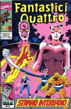 FANTASTICI QUATTRO 114-EDIZIONI STAR COMICS- nuvolosofumetti.