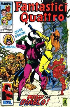 FANTASTICI QUATTRO 77-EDIZIONI STAR COMICS- nuvolosofumetti.