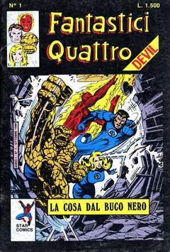 FANTASTICI QUATTRO 1-EDIZIONI STAR COMICS- nuvolosofumetti.