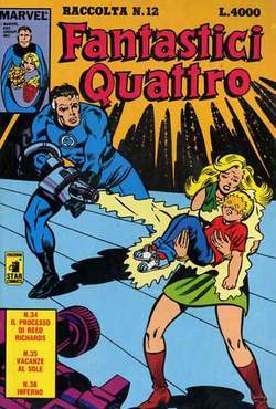 FANTASTICI QUATTRO RACCOLTA 12-EDIZIONI STAR COMICS- nuvolosofumetti.