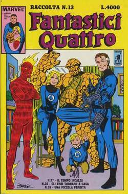 FANTASTICI QUATTRO RACCOLTA 13-EDIZIONI STAR COMICS- nuvolosofumetti.