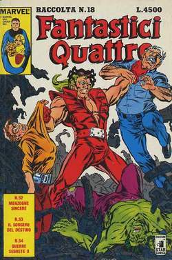 FANTASTICI QUATTRO RACCOLTA 18-EDIZIONI STAR COMICS- nuvolosofumetti.