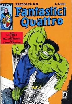 FANTASTICI QUATTRO RACCOLTA 8-EDIZIONI STAR COMICS- nuvolosofumetti.