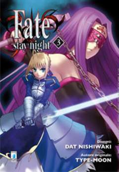 FATE STAY NIGHT 3-EDIZIONI STAR COMICS- nuvolosofumetti.