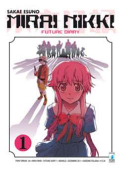 MIRAI NIKKI FUTURE DIARY 1-EDIZIONI STAR COMICS- nuvolosofumetti.
