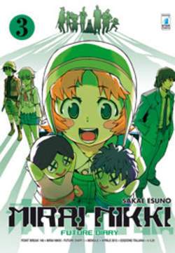MIRAI NIKKI FUTURE DIARY 3-EDIZIONI STAR COMICS- nuvolosofumetti.
