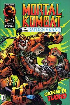 MORTAL KOMBAT 12-EDIZIONI STAR COMICS- nuvolosofumetti.