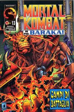 MORTAL KOMBAT 13-EDIZIONI STAR COMICS- nuvolosofumetti.