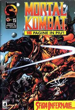 MORTAL KOMBAT 15-EDIZIONI STAR COMICS- nuvolosofumetti.