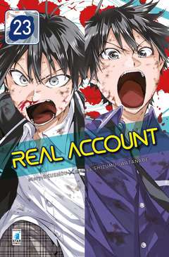 REAL ACCOUNT 23 23, EDIZIONI STAR COMICS, nuvolosofumetti,