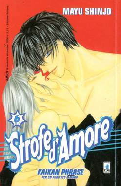 STROFE D'AMORE 6-EDIZIONI STAR COMICS- nuvolosofumetti.
