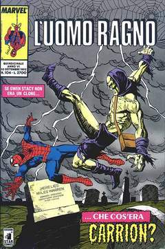 UOMO RAGNO 104-EDIZIONI STAR COMICS- nuvolosofumetti.