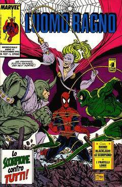 UOMO RAGNO 107-EDIZIONI STAR COMICS- nuvolosofumetti.