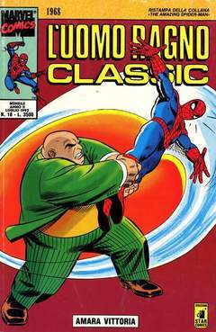 UOMO RAGNO CLASSIC 18-EDIZIONI STAR COMICS- nuvolosofumetti.
