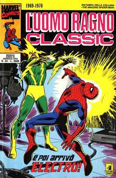 UOMO RAGNO CLASSIC 24-EDIZIONI STAR COMICS- nuvolosofumetti.