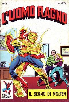 UOMO RAGNO 9-EDIZIONI STAR COMICS- nuvolosofumetti.